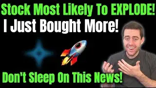 This Stock COULD EXPLODE In 2021! I Just Bought This Stock Again Even Though It's Up 10x This Year!