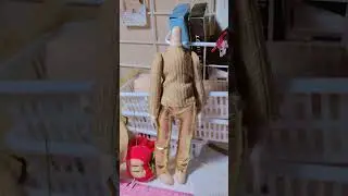My name is V. I'm a good boy.Ви из клипа Love me again #bts #V_BTS #Taehyung #handmade #art #doll