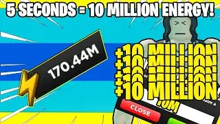 STRONGMAN SIMULATOR HOW TO GET *10 MILLION ENERGY* EVERY 5 SECONDS! TWITTER CODES and MORE - ROBLOX