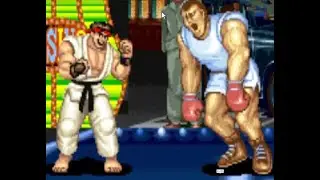 A kid playing Street Fighter 2 for the first time