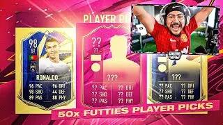 50 FUTTIE PLAYER PICKS!! 2 TOTY IN 1 PICK!! FIFA 21