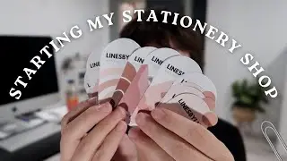 Starting My Stationery Product Line - Studio Vlog #010 (Small Etsy Shop)