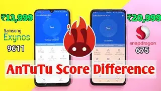 Samsung Galaxy M21 Vs Vivo V15 Pro - AnTuTu Score difference of 14000 and 21000 priced Phone |