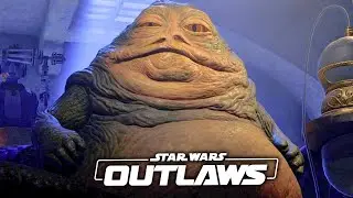 Jabba The Hutt Being The Boss in STAR WARS Outlaws 2024