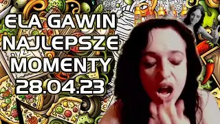 ELA GAWIN NAJLEPSZE MOMENTY  - DONEJTY, PIZZA, ROZMOWY Z WIDZAMI (PIZZA BEZ CENZURY)