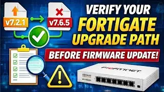How to Verify FortiGate Upgrade Path Before Firmware Upgrade