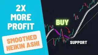 2X More Profitable Trading Strategy | Smoothed Heikin Ashi