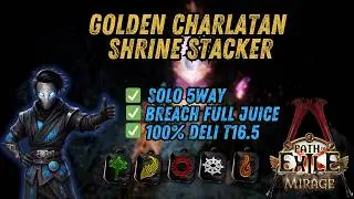 A BUILD MAIS FORTE DA 3.28: 5-Way Solo e Juiced Breach (EK of the Massacre / Golden Charlatan)