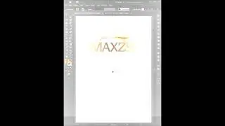 Maxzy Name Logo Design in Illustrator #illustratortutorial #logodesign #Rgawais#shorts