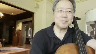 Yo-Yo Ma speaks for Music for Food