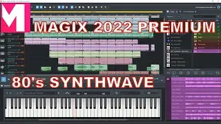 Magix Music Maker 2022 Premium - 80's Synthwave