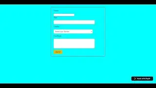 Survey Form using HTML, CSS, and JavaScript. #viral #video #viralvideo #contentcreator #youtube