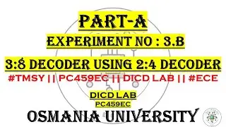 Write a Verilog HDL program for 3:8 Decoder realization through 2:4 Decoder | 