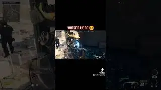 WHERE'D MY MANS GO 😂 #mwz #mw3 #mw3zombies #CoD #viral #callofduty #shorts #gaming #trending
