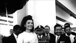 November 2, 1967 - Jacqueline Kennedy arriving in Phnom Penh, Cambodia