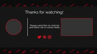 Thanks for Watching  Animation | Green Screen Chroma Key 1080p