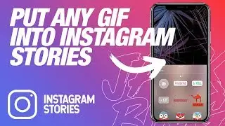 HOW TO USE ANY GIF ON INSTAGRAM STORIES! (It's SO easy) | No Verification Needed 2019