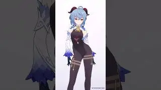 [MMD/Genshin Impact] Ganyu - Teen Titans Remix