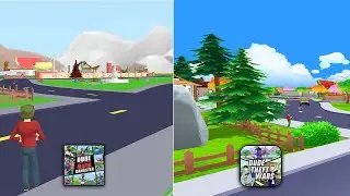Dude Theft Wars Vs Dude Theft Crime Mafia Gangster !!! 🤔🤔🤔