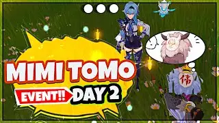 Mimi Tomo Event Day 2 Walkthrough Gameplay - Genshin Impact 1.5