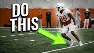 Texas Safeties coach Blake Gideon - Two Line Safety Drills