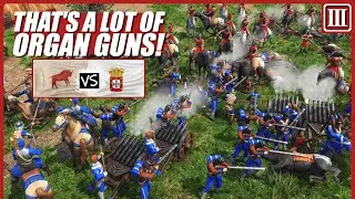 [AOE3] Lion Heart Masses Crossbow VS Lakota!