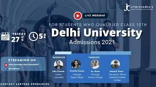 Delhi University Admissions 2021