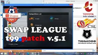 Cara mengubah default liga (swap league) di t99 patch