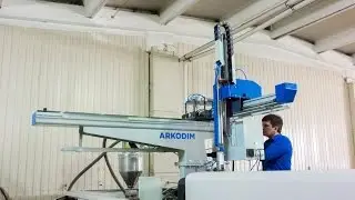 Российский промышленный робот-манипулятор ARKODIM для ТПА