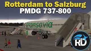 MSFS 2020 | PMDG 737-800 | New RDPresets Scenery! Rotterdam ✈ Salzburg!