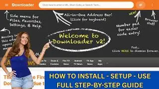 Downloader App v2 on Fire Stick - How To Install and Use - 2026