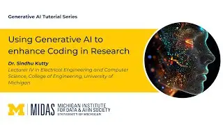 Generative AI Tutorial Series: Using Generative AI to Assist in Coding in Data Science Research