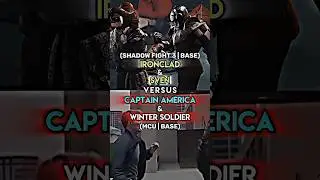 Ironclad & Sven vs Captain America & Winter Soldier #edit #shorts #marvel #trending #like #subscribe