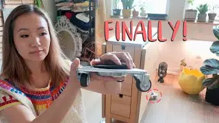 Craft Anywhere! A Simple Hack for a Craft Table You Can Move Around