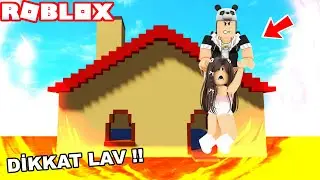 We're Playing Floor is LAVA! Roblox