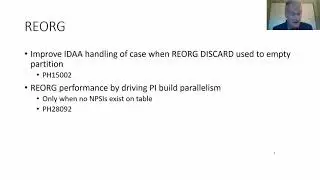 1BE Db2 for zOS Utilities Update