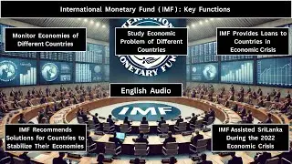 International  Monetary Fund  (IMF) :  Key Functions