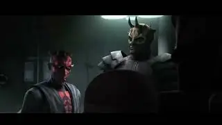 Darth Maul and Savage meets the Death Watch