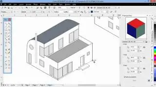 Tutorial CorelDRAW®  Isometric dimensioning tools in Corel DESIGNER X6