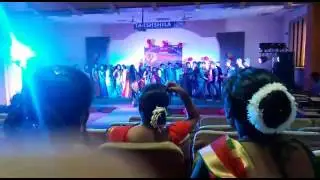 Ramp walk of seniors at Takshshila college