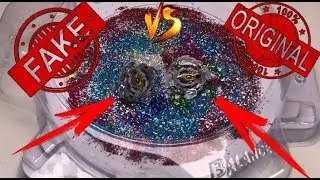 Luinor Fake vs Original Beyblade