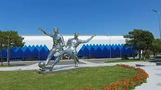 Прогулка по набережной Сумгайыт /Каспийское море, пляж