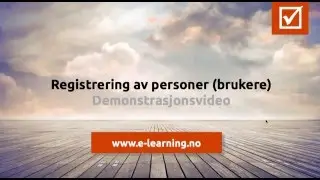 Registrere personer (brukere)