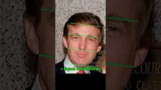 How attractive is prime Donald Trump? #trump #facialanalysis