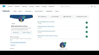 Work with Salesforce Records in Flows | Data and Actions in Flows | Trailhead |  Salesforce