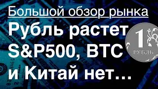 Обвал Америки, Китая и Биткойна и триумф рубля \\\ Большой обзор рынка 20\08\2023