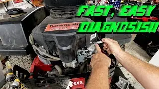 Zero Turn Mower No Power Bogs Down Won't Stay Running Under A Load