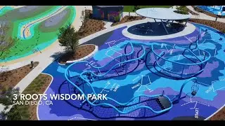New Galaxy Rope Course Playground ✨ - 3 Roots Wisdom Park HD