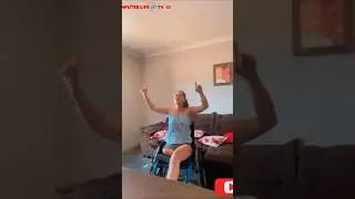 Beautiful one-legged amputee lady happy mood 