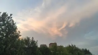Небо над Москвой/ таймлапс на gopro 10/